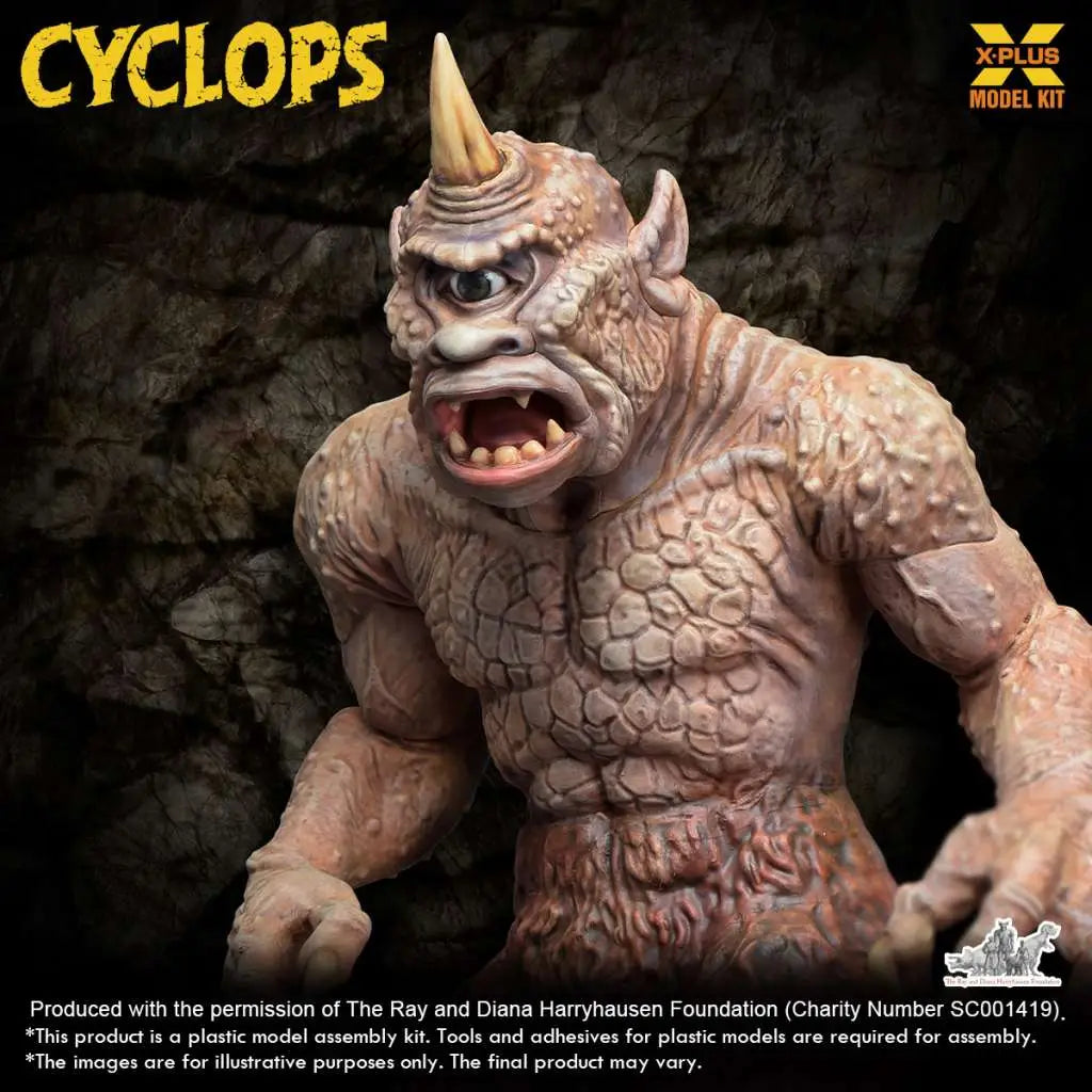 RAY HARRYHAUSEN CYCLOPS RENEWAL PACK 1/72 PLASTIC MODEL KIT