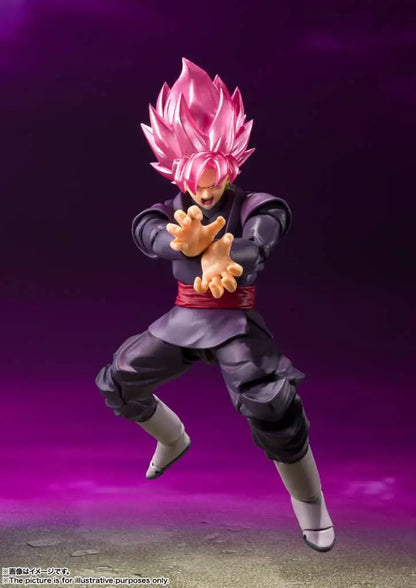 DRAGON BALL GOKU BLACK SUPER SAIYAN ROSE SHF REISSUE