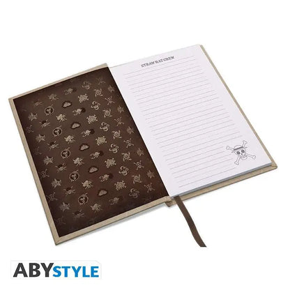 ONE PIECE WANTED LUFFY WANO NOTEBOOK A5