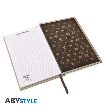 ONE PIECE WANTED LUFFY WANO NOTEBOOK A5
