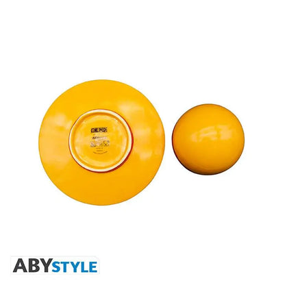 ONE PIECE STRAWHAT SAUCER & BOWL