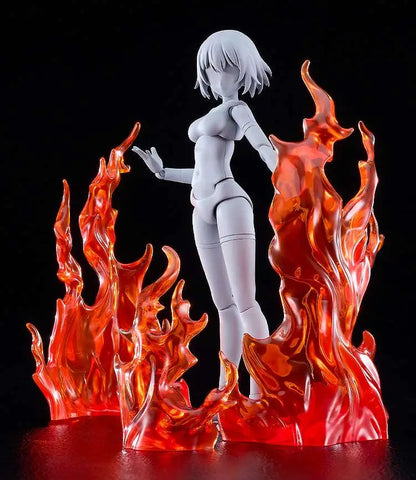 THE SIMPLE EFFECT FLAMES RED