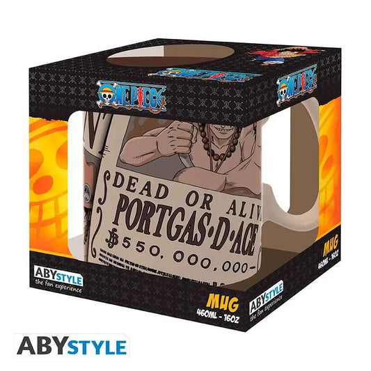 ONE PIECE WANTED ACE MUG