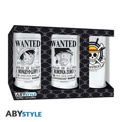 ONE PIECE SET GLASS 3X