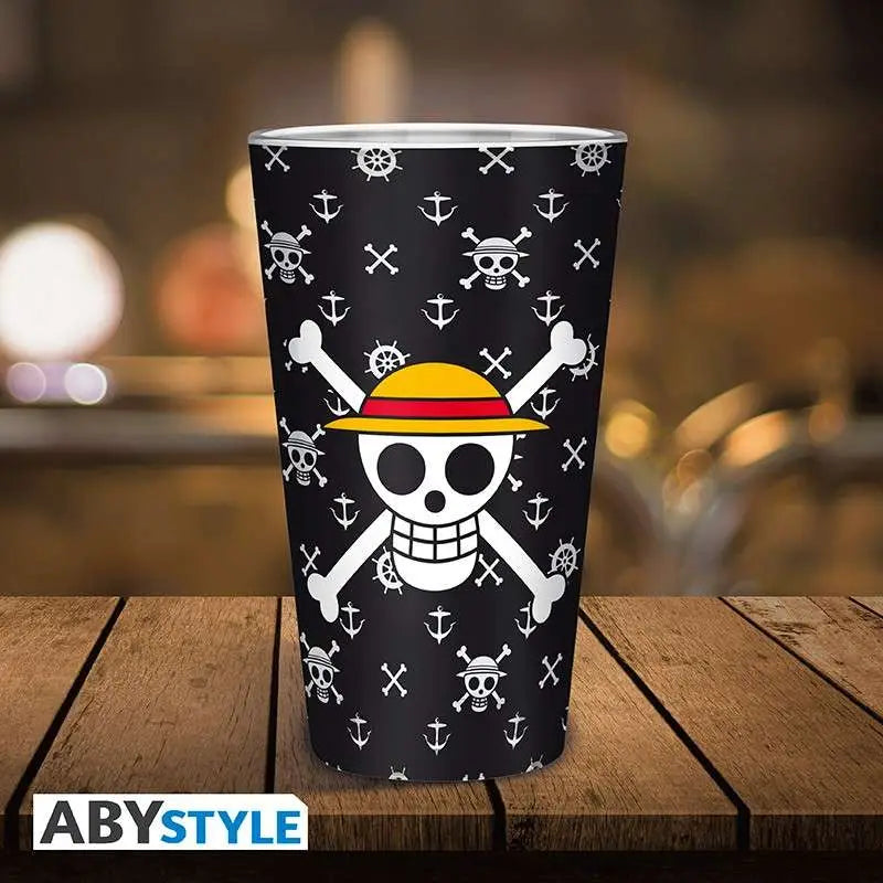 ONE PIECE LUFFY GLASS L