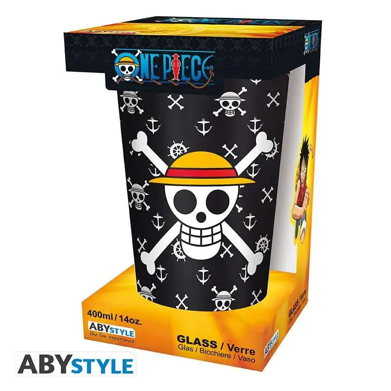 ONE PIECE LUFFY GLASS L