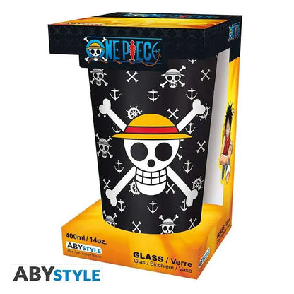ONE PIECE LUFFY GLASS L