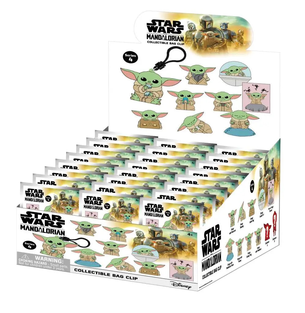 BEST OF GROGU BAG CLIP BLIND BOX DISPLAY (24)
