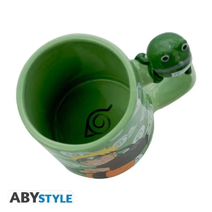 NARUTO SHIPPUDEN NARUTO & GAMA CHAN MUG 3D HANDLE