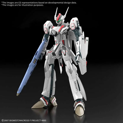 HG VF-25F MESSIAH VALKYRIE ALTO CUSTOM DELUXE SET 1/100