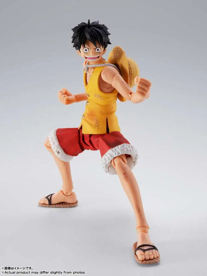 ONE PIECE MONKEY D.LUFFY MARINEFORD SHF