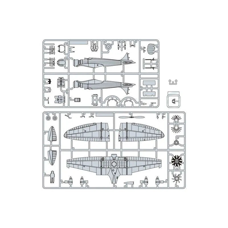 THE WIND RISES TYPE 9 PROTOTYPE FIGHTER 1/48 MODEL KIT