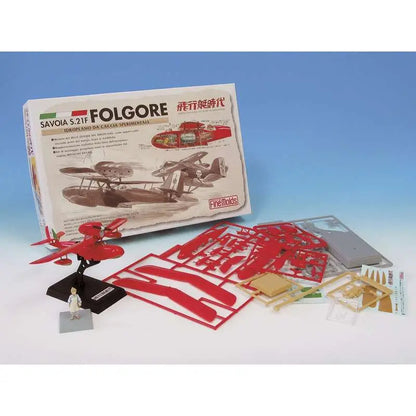 PORCO ROSSO SAVOIA S.21F VERSION 2 + FIG. FIO  1/72 MODEL KIT