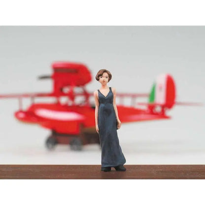 PORCO ROSSO SAVOIA S.21F VERSION 2 + FIG. GINA 1/48  MODEL KIT
