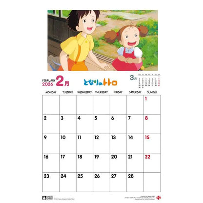 TOTORO 2026 CALENDAR