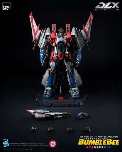 TRANSFORMERS BUMBLEBEE DLX STARSCREAM ACTION FIGURE