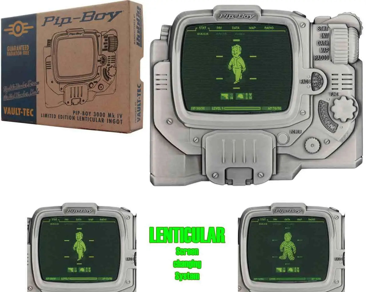 FALLOUT PIP-BOY LENTICULAR INGOT