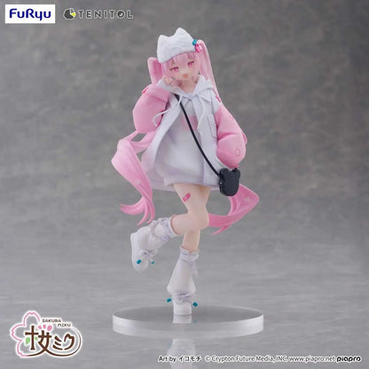 HASUNE MIKU SAKURA MIKU COOL STYLE TENITOL PETIT FIG