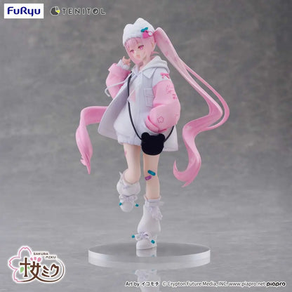 HASUNE MIKU SAKURA MIKU COOL STYLE TENITOL PETIT FIG
