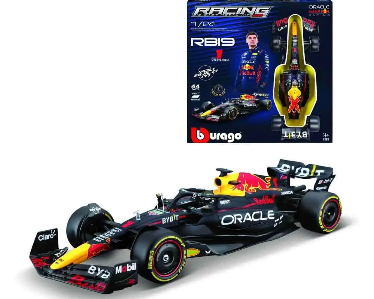 RED BULL F1 RB19 - MAX VERSTAPPEN WITH HELMET - MODEL KIT 1:24