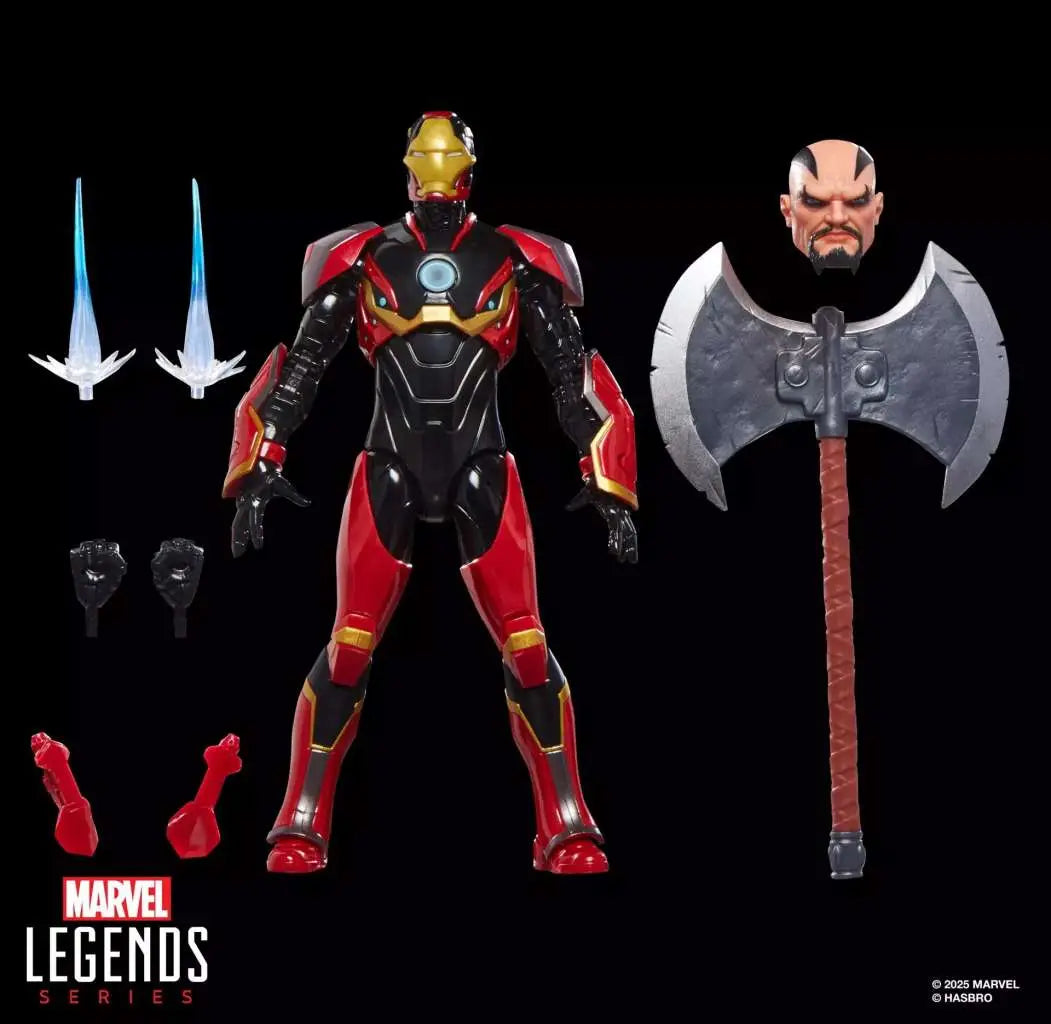 MARVEL LEGENDS EXECUTIONER BFS IRON MAN MARK 72 ACTION FIGURE