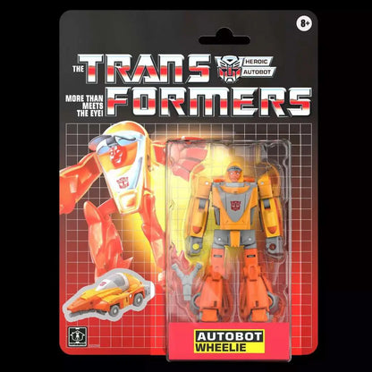 TRANSFORMERS RETRO G1 AUTOBOT WHEELIE ACTION FIGURE