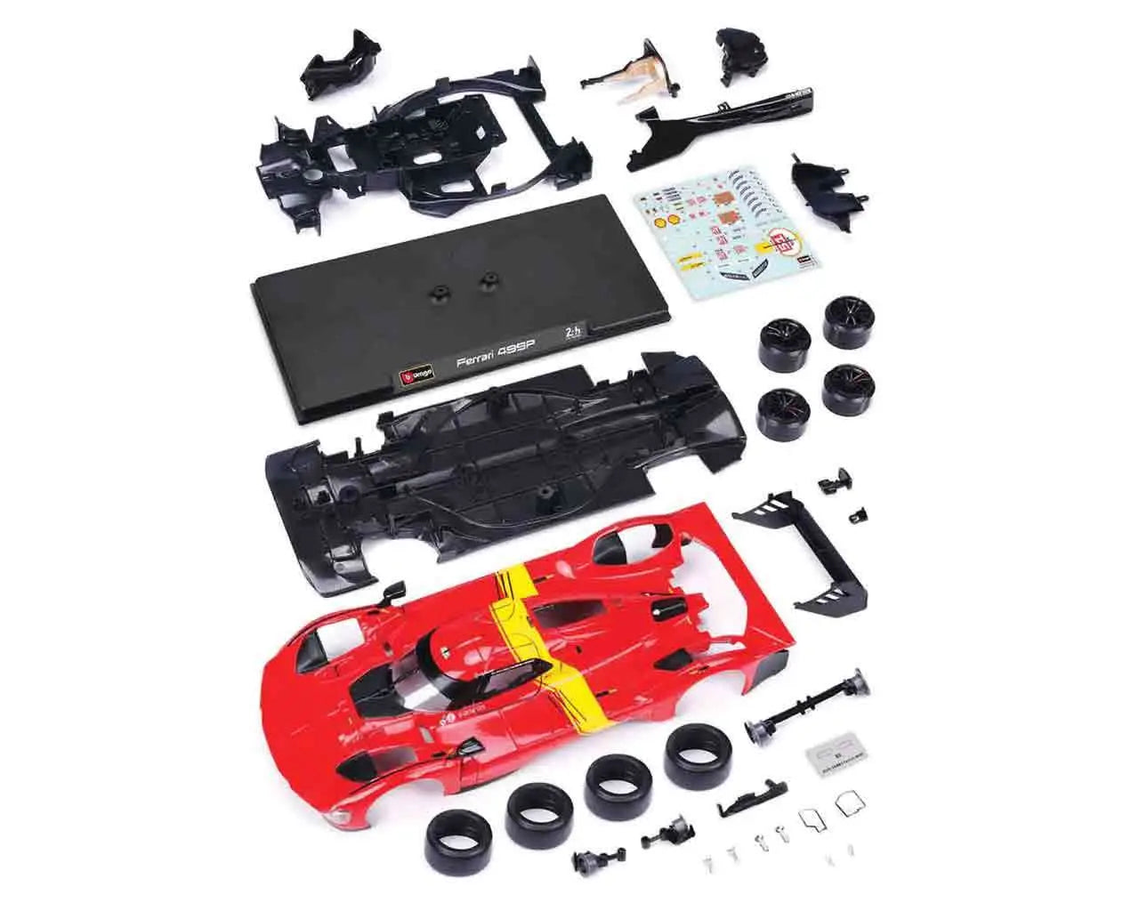 FERRARI 499P LMH (2023 24H LE MANS CHAMPION) - MODEL KIT 1:24
