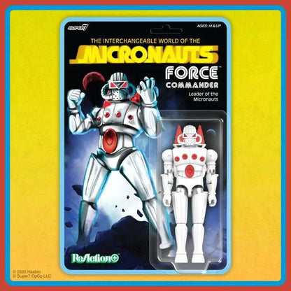 MICRONAUTS W02 FORCE COMMANDER REACTION+ FIGURE