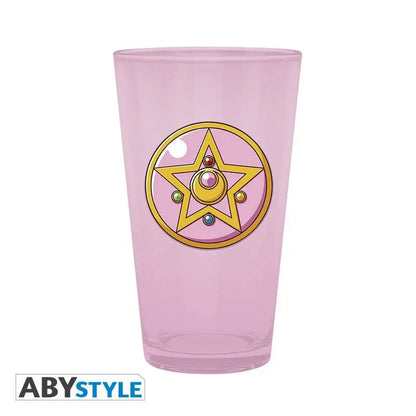 SAILOR MOON PINK GLASS