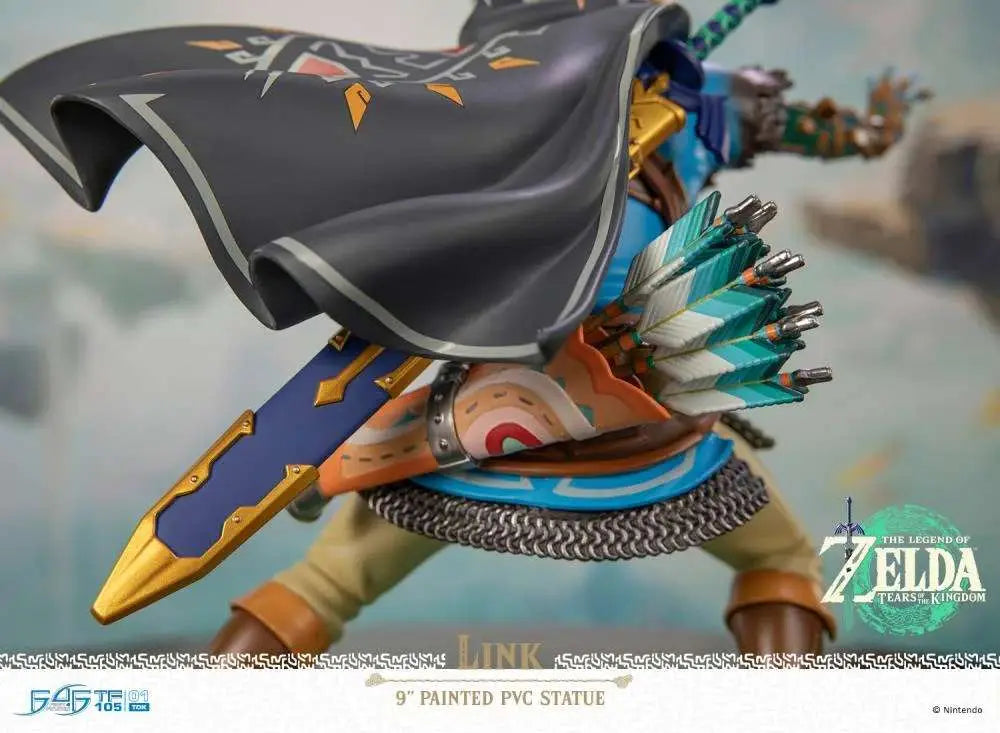 LEGEND OF ZELDA TEARS OF THE KINGDOM LINK PVC STATUE