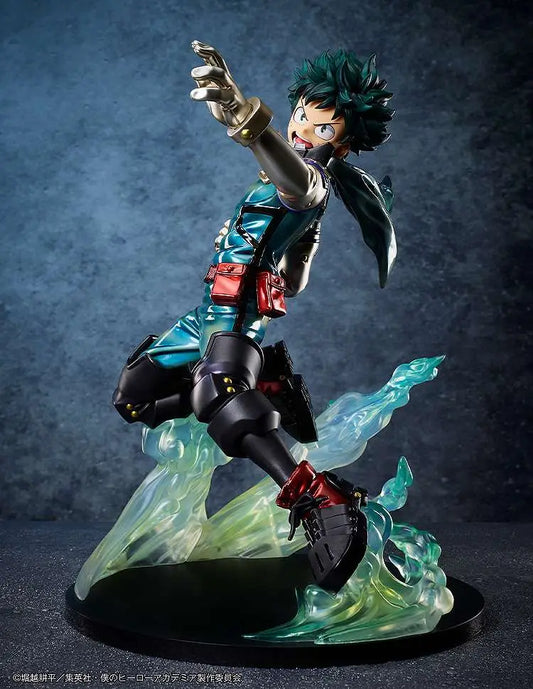 MY HERO ACADEMIA IZUKU MIDORIYA METALLIC STATUE