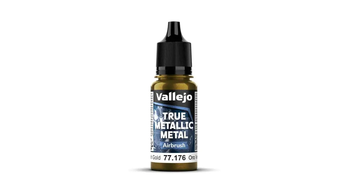 TRUE METALLIC METAL 77176 AIRBRUSH GREENISH GOLD