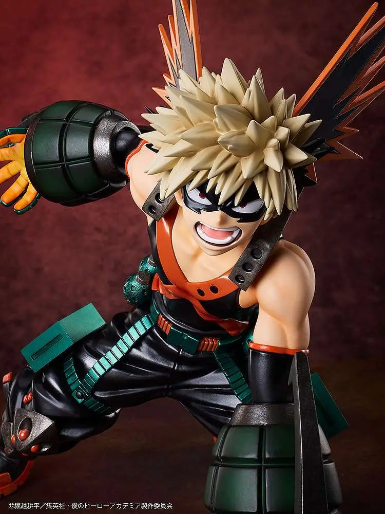 MY HERO ACADEMIA KATSUKI BAKUGO METALLIC STATUE