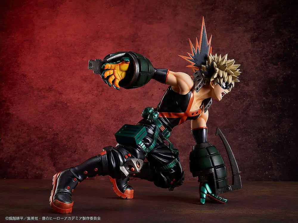 MY HERO ACADEMIA KATSUKI BAKUGO METALLIC STATUE