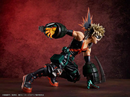 MY HERO ACADEMIA KATSUKI BAKUGO METALLIC STATUE