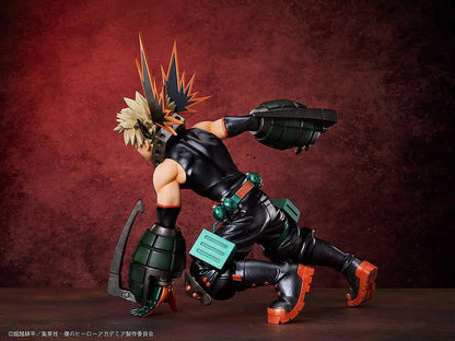 MY HERO ACADEMIA KATSUKI BAKUGO METALLIC STATUE
