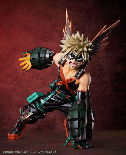 MY HERO ACADEMIA KATSUKI BAKUGO METALLIC STATUE