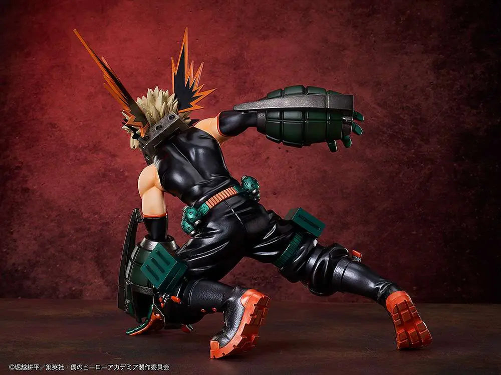 MY HERO ACADEMIA KATSUKI BAKUGO METALLIC STATUE