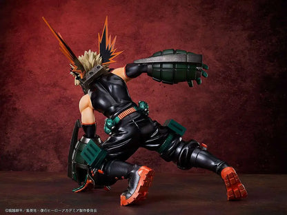 MY HERO ACADEMIA KATSUKI BAKUGO METALLIC STATUE