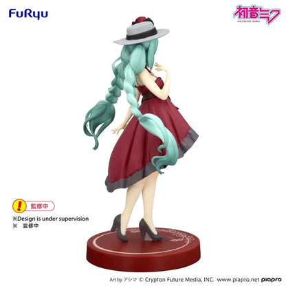 HATSUNE MIKU OUTING DRESS RED COLOR TRIO-TRY-IT FIGURE