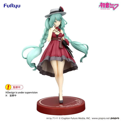 HATSUNE MIKU OUTING DRESS RED COLOR TRIO-TRY-IT FIGURE