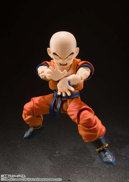 DRAGON BALL Z KRILLIN EARTH STRONG MAN SHF REISSUE