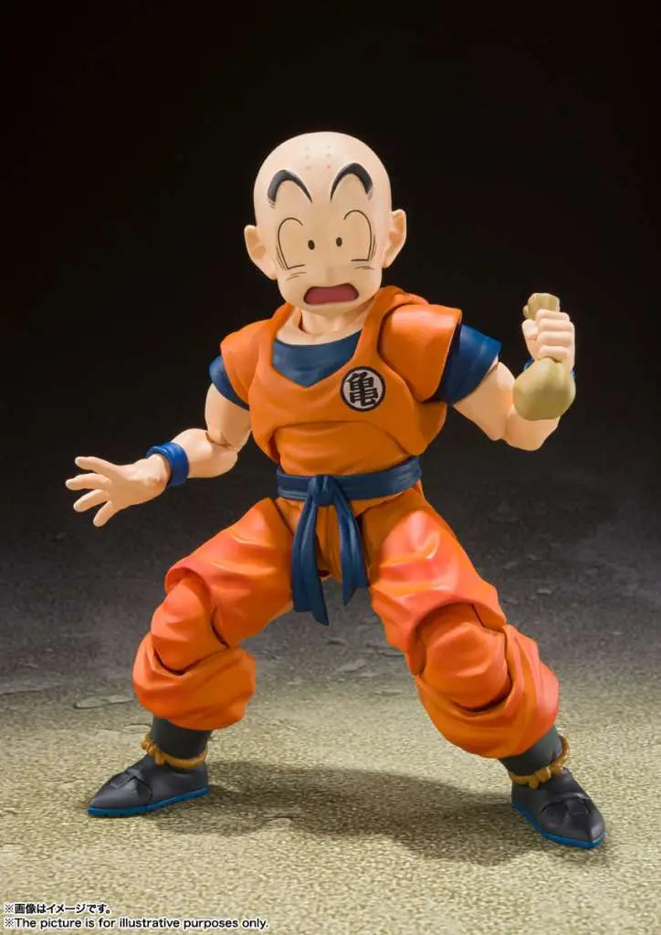 DRAGON BALL Z KRILLIN EARTH STRONG MAN SHF REISSUE