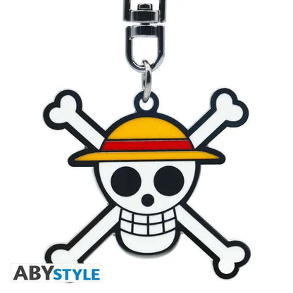 ONE PIECE SKULL LUFFY KEYCHAIN