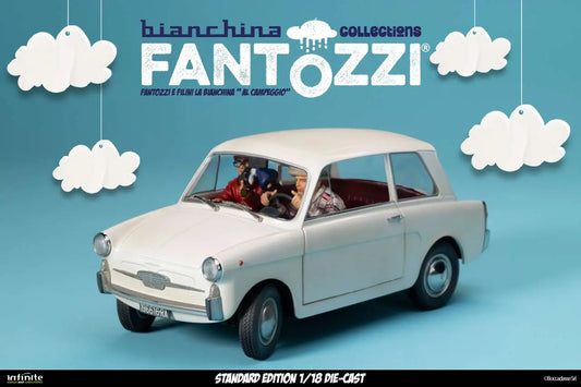 FANTOZZI E FILINI LA BIANCHINA AL CAMPEGGIO 1/18 DIE-CAST STANDARD EDITION