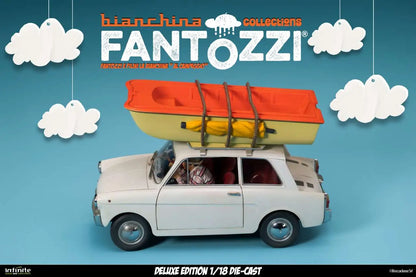 FANTOZZI E FILINI LA BIANCHINA AL CAMPEGGIO 1/18 DIE-CAST DELUXE EDITION