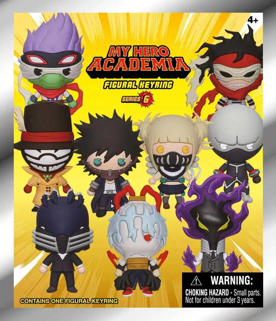 MY HERO ACADEMIA S6 BAG CLIP BLIND BOX DISPLAY(24)