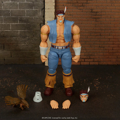 STREET FIGHTER 2 THE FINAL CHALLENGERS T HAWK 1/12 DELUXE ACTION FIGURE