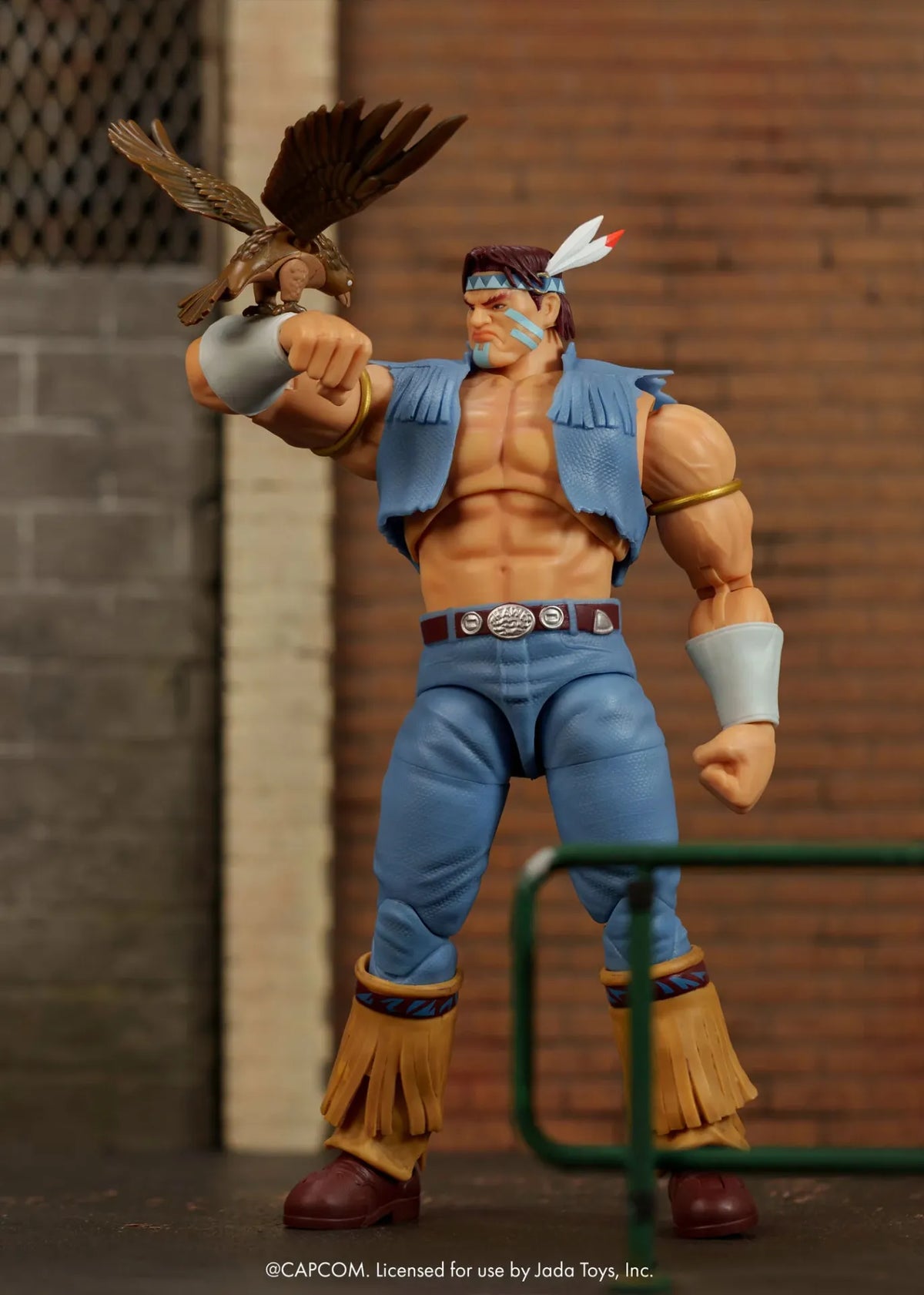 STREET FIGHTER 2 THE FINAL CHALLENGERS T HAWK 1/12 DELUXE ACTION FIGURE