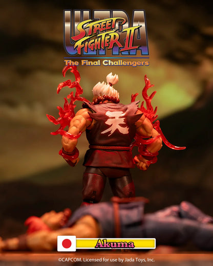 STREET FIGHTER II AKUMA 1/12 ACTION FIGURE DELUXE